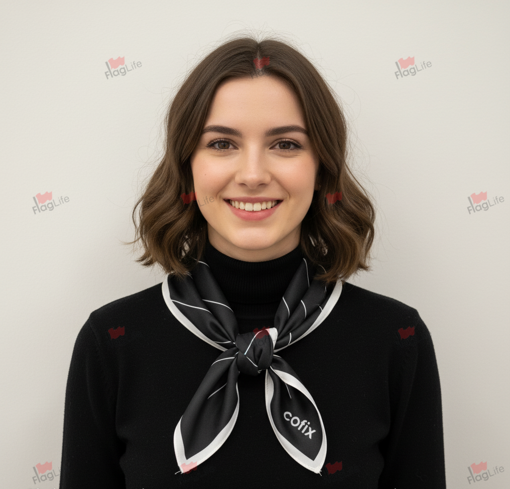 Косынка с логотипом